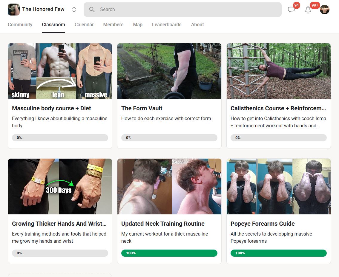 Honored Few Transformation Protocol – Brotherhood, Strength & Growth System (₨ 499)