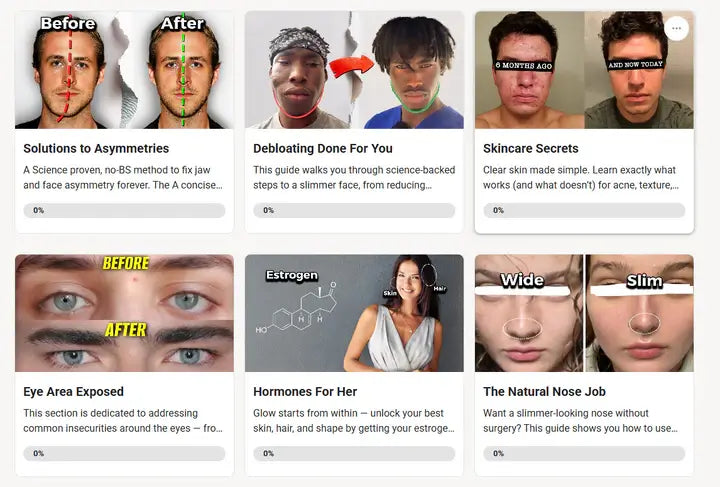 🌟 Glowup Academy — Scientifically Proven Face & Body Transformation (₨ 799)